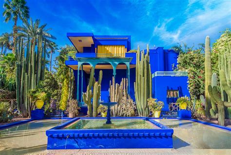 gardens in marrakech yves saint laurent|jardin majorelle marrakech tickets.